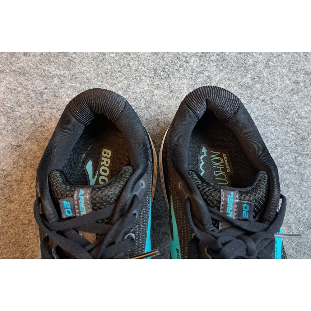 Brooks Ariel 20 Women's Size 9 D (Wide) Comfort Running Shoes Black Blue - Picture 10 of 11